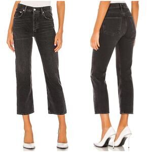 AGOLDE Ripley Straight Jeans Black